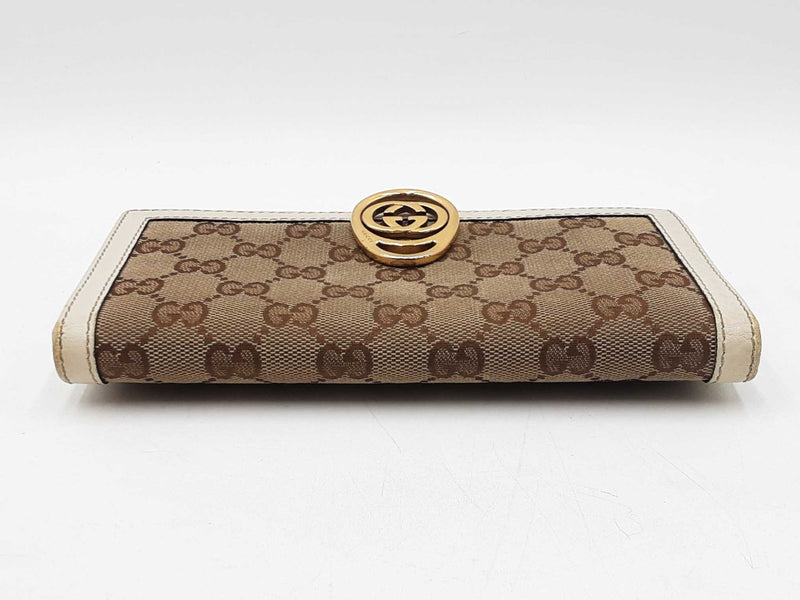 Gucci Gg Monogram Continental Wallet Fw0625orzdu