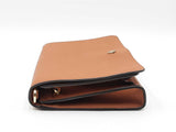 Tory Burch Emerson Convertible Crossbody In Brown Saffiano Leather Fw1025rrdu