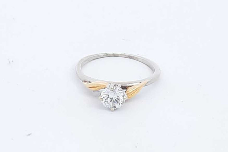 Approx. 0.45ctw Diamond Ring In 14k White Gold 1.9 Grams Size 6 Eb0924lcxdu