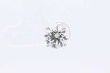 2.08ctw Lab Grown Diamond Stud Earring In 14k White Gold 1.1 Grams Eb0925prxdu