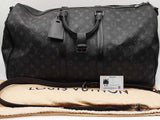 Louis Vuitton Monogram Eclipse Keepall 55 Bandoulière Bag Sd0726rzxdu