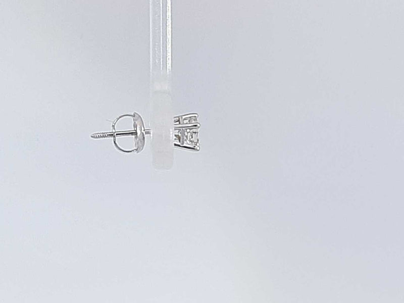 0.25 Cttw Diamond Screwback Single Stud Earring .30 Grams Aa0725szsa