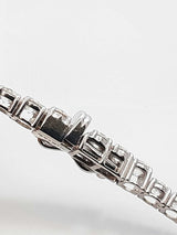 5.12 Cttw Lab-grown Diamond & 14k Gold Tennis Bracelet 6.8g 7 Inch Fw0326lpzxdu