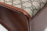 Gucci Supreme Monogram  Interlocking G Tote Bag Eb0526lxsrsa