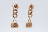 18k Yellow Gold Drop Stud Earrings 2.5 Grams Eb0826orxsa