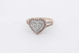 0.33cttw Diamond 10k Yellow Gold Ring 3.4 Grams Size 7 Eb0526lexsa