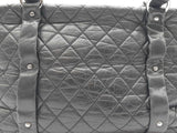 Chanel Lady Braid Tote Bag In Black Aged Calfskin Fw0425cxzdu