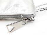 Bottega Veneta Intrecciato Silver Woven Canvas Mini Tote Bag Fw0225ozzdu