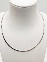 14k Two-tone Yellow White Gold 13.4g Herringbone Chain 16 In Do0225pxzde