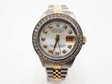 Rolex 6917 26 Datejust Aftermarket Diamonds Mop Dial Jubilee Watch Do0825erxzde
