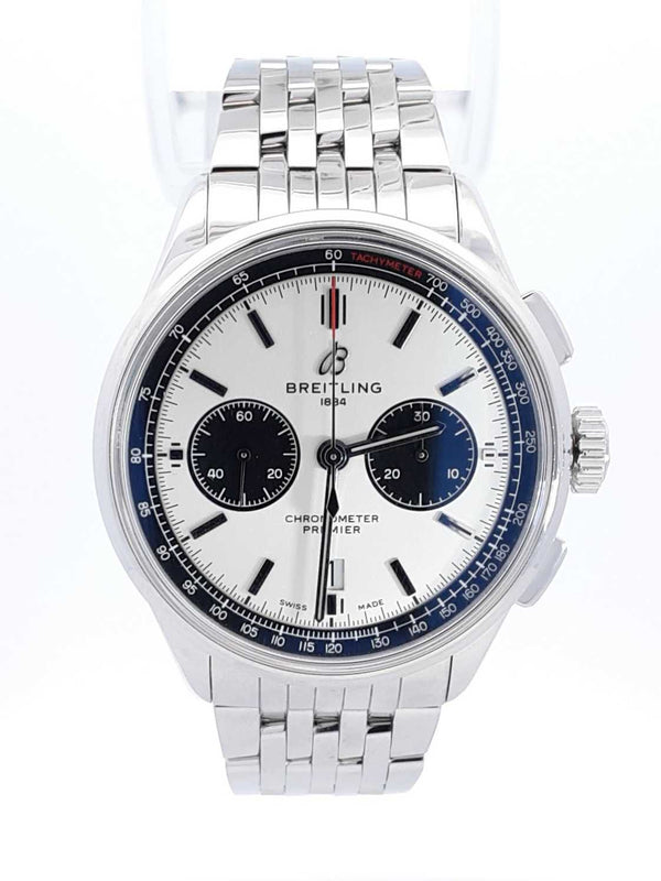 Breitling Premier B01 42mm Chronograph Stainless Steel Watch Sd0225orzxsa