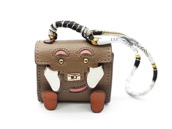 Gray Doll Mini Bag Charm Do0725cde