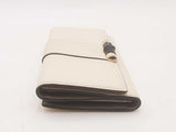 Gucci Beige Leather Bamboo Wallet Sd0725lzxsa