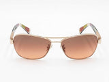 Coach Caroline Gold-tone & Tortoise Sunglasses With Gradient Lenses Fw1026ixdu