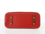 Dooney & Bourke Brielle Tote Bag In Red Pebbled Leather Fw1025wxde