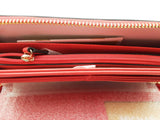 Michael Kors Red Jet Set Travel Large Continental Wristlet Wallet Sd0826wxdu