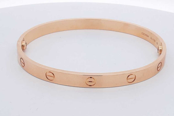 Cartier 18k Yellow Gold Love Bracelet 38.5 Grams Size 20 Eb0325wrxzsa