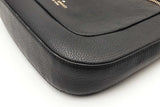 Kate Spade Black Leather Leila Top Zip Crossbody Bag Eb0326wxsa