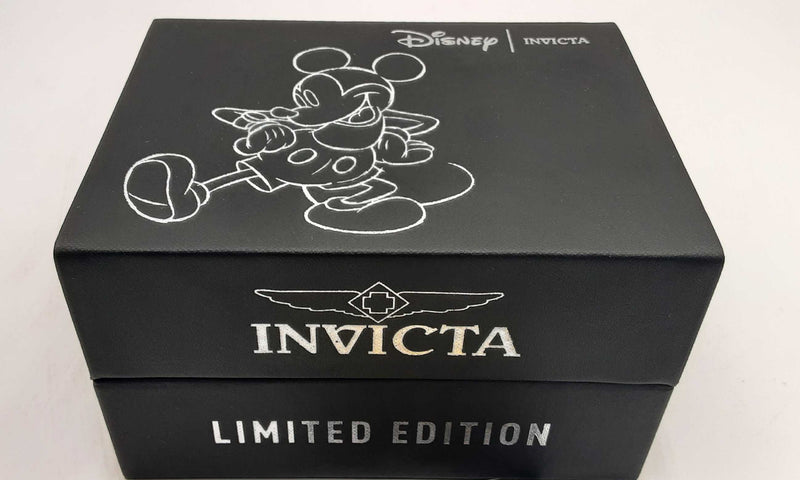 Invicta Disney Mickey Mouse Limited Edition Stainless Steel Watch 38mm Eb524pxsa