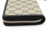 Gucci Gg Emblem Zip Around Wallet Eb1225orxdu