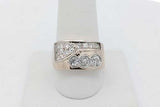 1.15cttw Diamond Ring In 14k Yellow Gold 16.2 Grams Size 9 Eb1026llxzsa