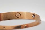Cartier 18k Yellow Gold Love Bracelet With Diamonds 35.7g Size 19 Eb0126crxzsa