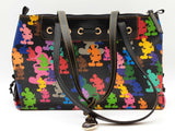 Disney Dooney & Bourke "Wonder" Mickey Mouse Silhouettes Tote Sd1026rzde