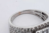 3.36cttw Diamond Ring In 14k White Gold 8.5 Grams Size 10.25 Eb0726lexzsa