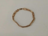 Fancy Super Link Bracelet Yellow Gold 10k 4.5 Grams 7 Inch Vc0926oczmia