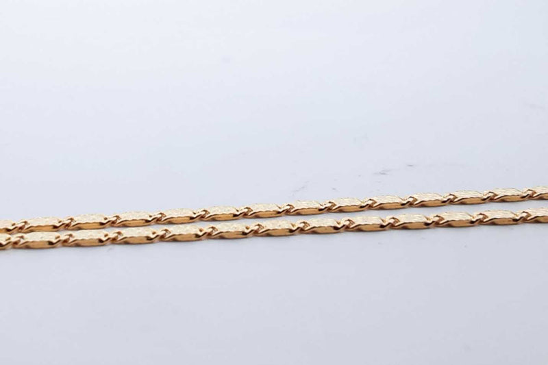 14k Yellow Gold Diamond Cut Mariner Chain 18in 4.8g Do1024oxzde 144020023241