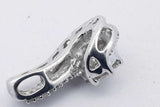 0.79cttw Diamond Pendant In 14k White Gold 4.2 Grams Eb0826wexsa