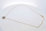 10k Yellow Gold Diamond Pendant Necklace 1.9 Grams 18 Inch Eb0626lxzdu