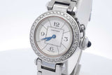Cartier Pasha De Cartier 27mm Quartz Stainless Steel Watch Eb0126lexzdu