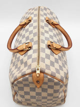 Louis Vuitton Damier Azur Speedy 35 Eb0426wxzsa