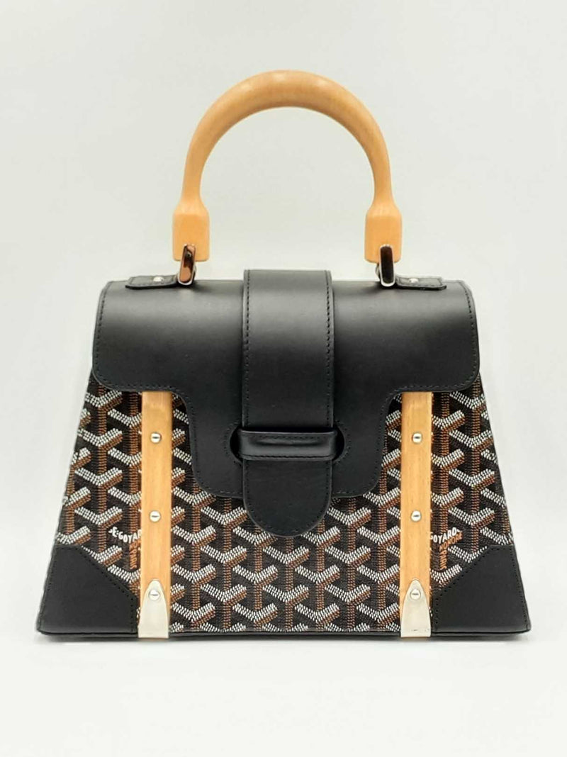 Goyard Saigon Structuré Goyardine Canvas Handbag Fw1224oxzxdu