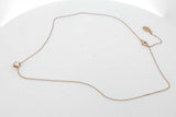 Cartier C De Cartier Diamond Pendant Necklace In 18k Rose Gold 2.5g Eb0826lxxzsa