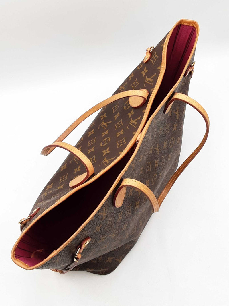 Louis Vuitton Neverfull Mm Tote Bag In Monogram Coated Canvas Fw0925pixdu