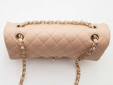 Chanel Nude Caviar Quilted Classic Flap Handbag Aa0526pzxzsa