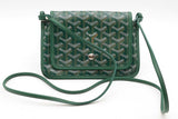 Goyard Green Goyardine Plumet Clutch Crossbody Bag Eb1026crxde