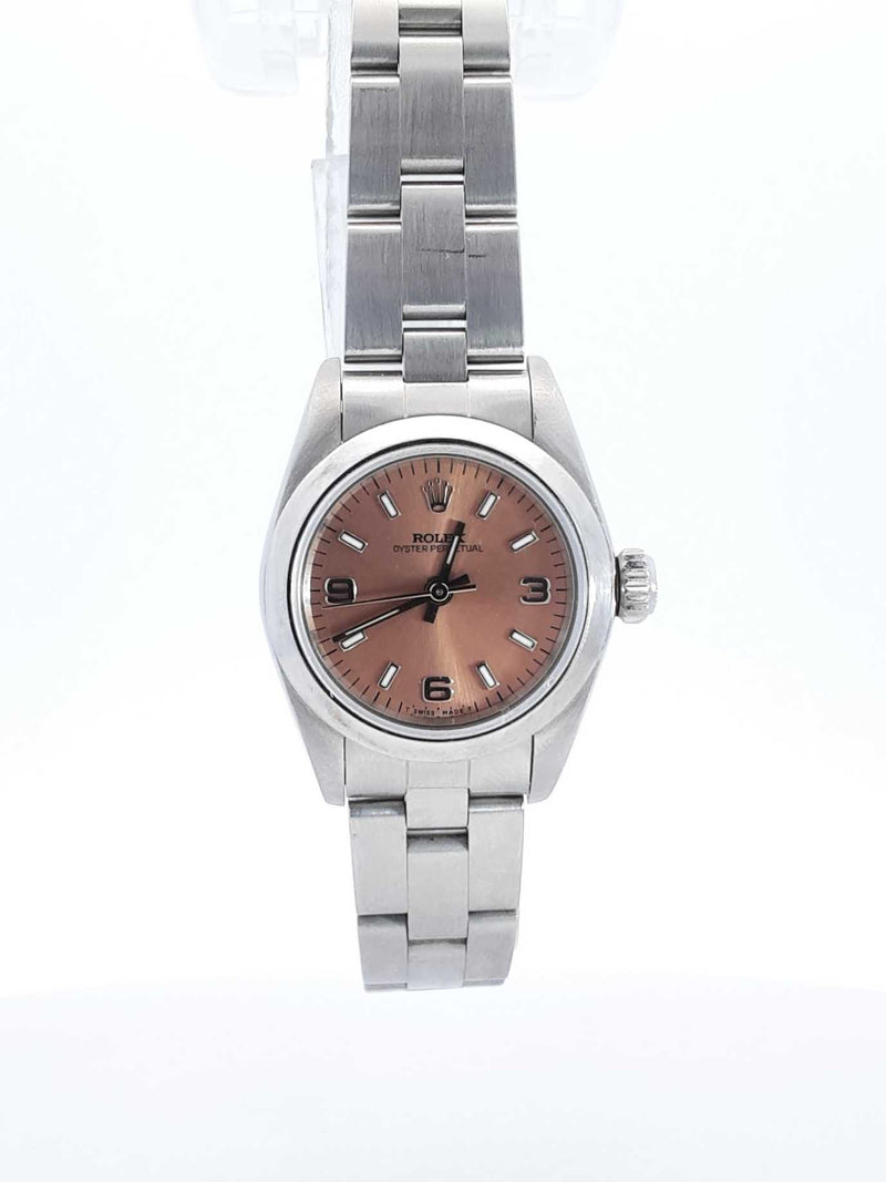 Rolex Salmon 25mm Oyster Perpetual Watch Sd0425lczxsa