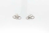 Tiffany & Co. Sterling Silver Infinity Stud Earrings 1.1 Grams Eb0626crsa