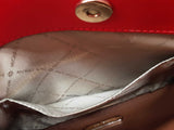 Michael Kors Emilia Dark Sangria Red Pebbled Leather Crossbody Bag Do1025orde