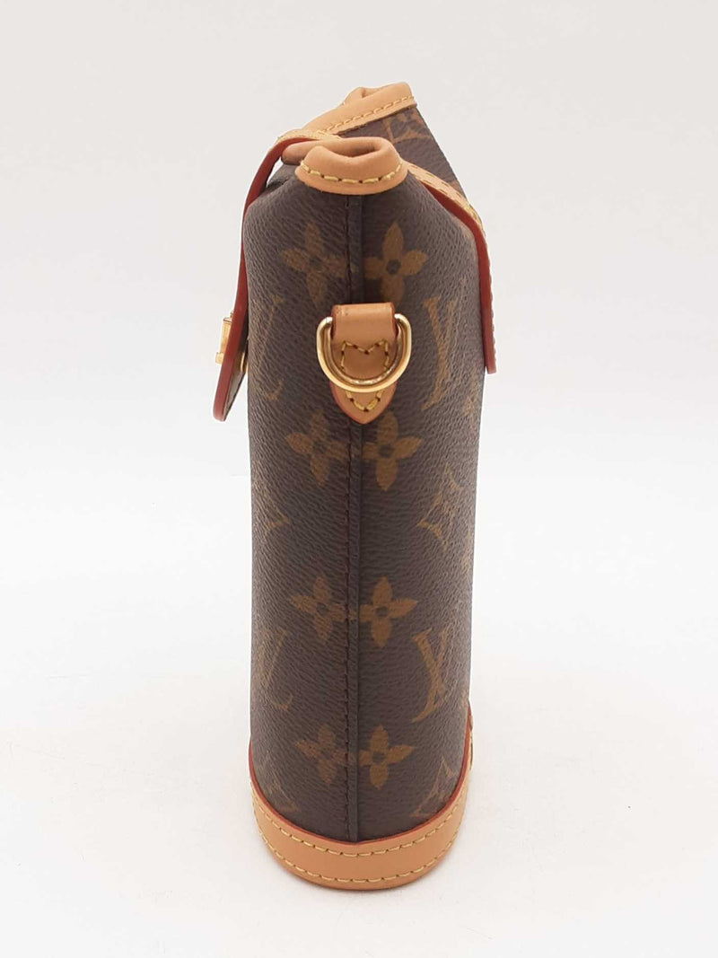 Louis Vuitton Monogram Coated Canvas Fold Me Pouch Sd1224pzxsw