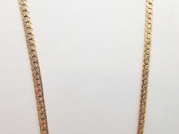 10k Yellow Gold 19.9g Herringbone Chain 30 In Do1224prxde