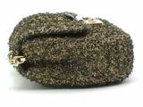 Christian Dior Miss Dior Tweed Gold Crossbody Aa1026pzxsa