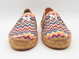 Missoni M Logo Embroidered Espadrilles Size 44 Eu Sd0426lezde