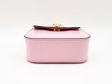 Versace La Medusa Mini Bag In Pink Patent Leather Fw1124cxzsa