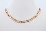 14k Yellow Gold Cuban Link Chain Necklace 4 Grams 18 Inch Eb0226lxzde