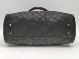 Marc Jacobs Alyona Black Quilted Leather Bag Aa1026rzsa