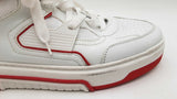 Christian Louboutin Astroloubi White Leather Sneakers Size Eu 45 Fw026467lrxdu